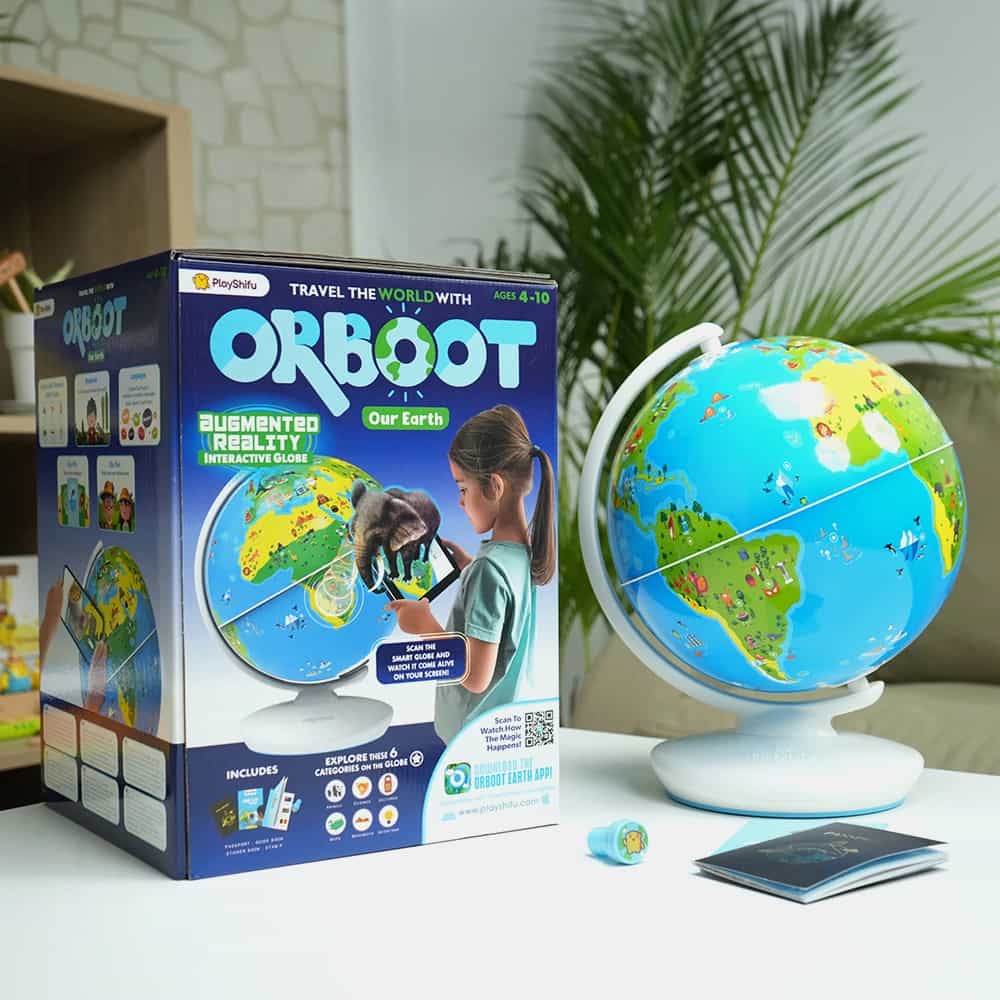 Orboot Earth | Interactive Educational Globe Toy | PlayShifu