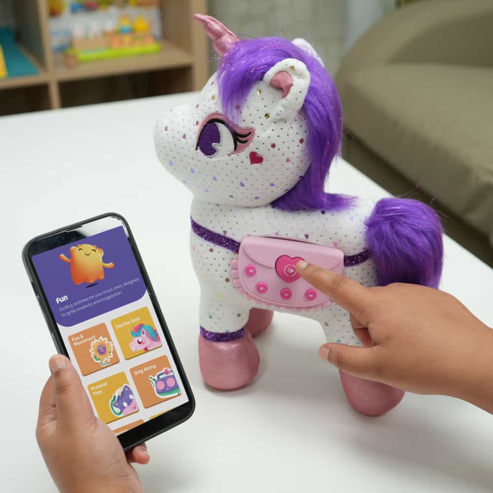 Lovabies ZeeZee | Storytelling Unicorn Toy | PlayShifu