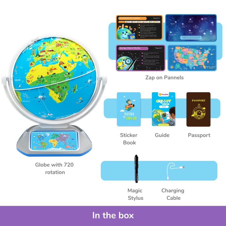 Orboot Earth Explorer | Interactive Globe Toy | PlayShifu